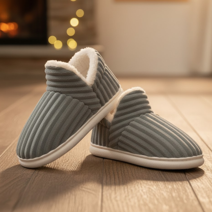 SnugSeason Women's Luxury Corduroy House Slippers